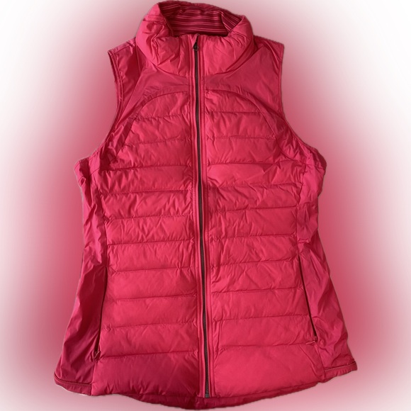 lululemon Fluffed Up Vest  Boom Juice  Size 12 - Picture 5 of 12